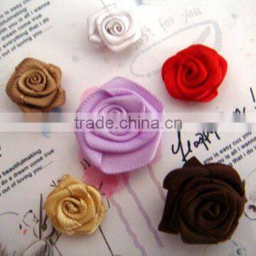 2015 Hot Sale Wholesale Mini Satin Ribbon Roses photo-6