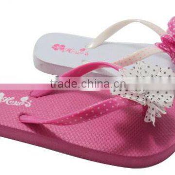 cute women eva outdoor flip flops with flower for summer