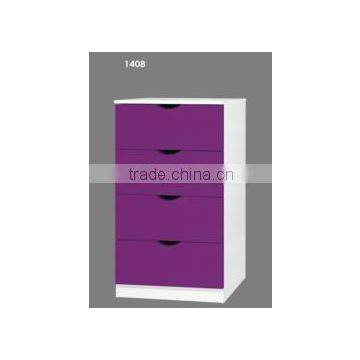 Chest of Drawers with modern design and without handle