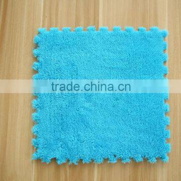 household eva material jigsaw indoor foam mat polyester fabric