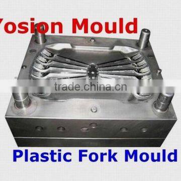 plastic fork Mould(tableware mould, commodity mould, mold daily necessities mould)