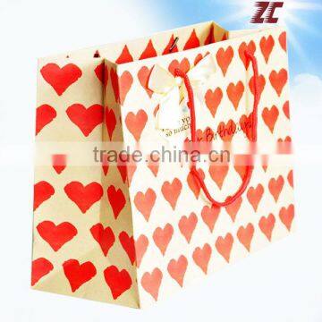 2013 Lowely Eco-Friendly Gift Paper Bag with Handle Factory Direct Sale