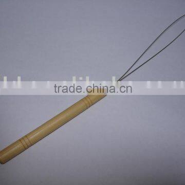 Hair Extension Tool / Pulling Needle / Wooden loop loader