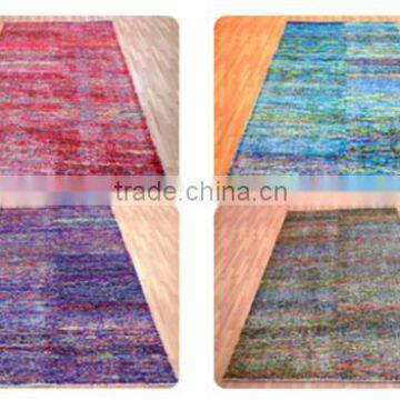 sari silk rugs