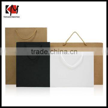 Recycled Material OEM Kraft Paper Bag With Handle Paper Gift Bag photo-3