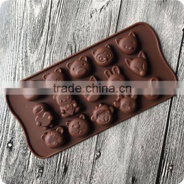 Multi Animals Cookie Baking Silicone Moulds Fondant Sugarcraft Cake Decoration Molds