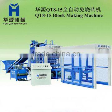 HY-QT8-15 Cement Block Making Machine Fly Ash Brick Making Machines
