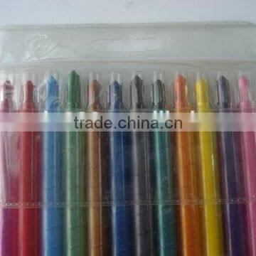 12 Pcs Wax Twisted Crayon Pen for Kids Back to School photo-5