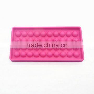 2016 New BPA Free FDA Food Grade 40 Cavity 12mm Small Mini Silicone Molds for Hard Candy photo-3
