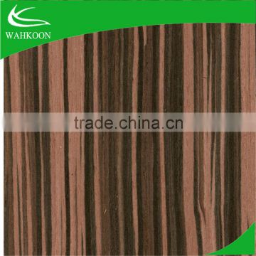 Ayous material reconsistitued ebony veneer for decoration 10 year experience