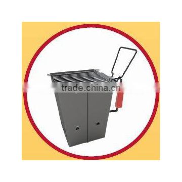 Galvanization Foldable charcoal starter