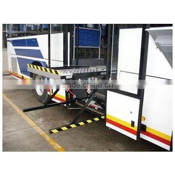 Electric bus Wheelchair Lifts for handicapped with CE loading 350kg