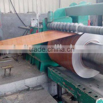 wooden color steel coil