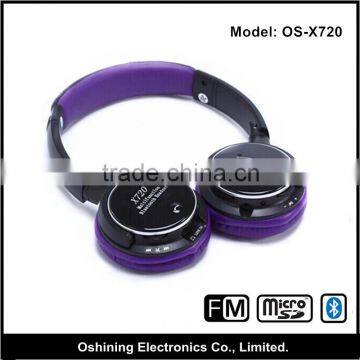 Hot selling Neckband headphone with microphone(OS-X720)