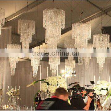 crystal beaded curtain for home decoration