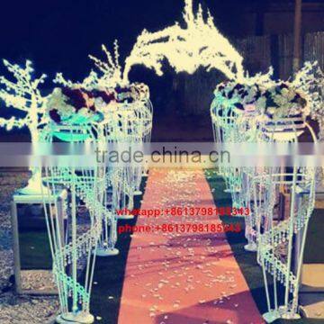 wedding decoration centerpieces, wedding white decortion flower stand table decorative