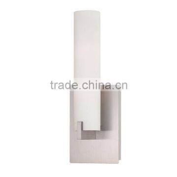 2015 New 2 Light Wall Lamp in Brush Nickel