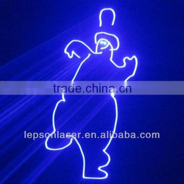Blue Laser Light Projector Animation Laser Show