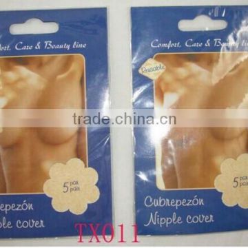 sexy Nipple cover with flower shape disposable nipple sticker