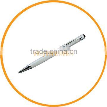 White Stylus Touch Screen Pen For iPad for iPhone Tablet Touchpad with diamond