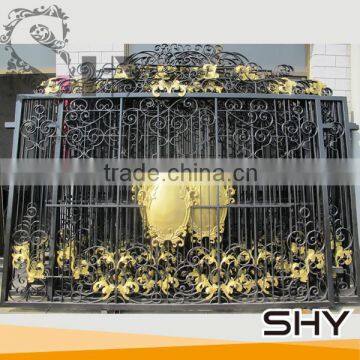 beautiful handmade wrought iron gate design with competitive price