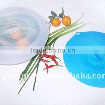 100% Food Grade Silicone Suction Lid for bowls