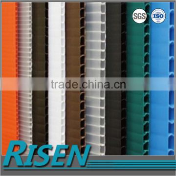 PP corrugated sheet fluted plastic sheet