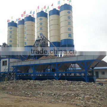 fully-automatic concrete mixing plant HLS60 popular used in construction industry