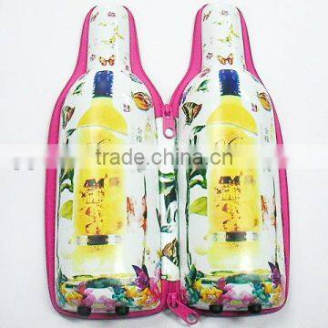 GC-- New Design PU Smooth Surface Bottle Packaging Champagne Eva Cases photo-4