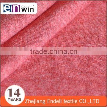 250gsm polyester cotton single jersey knit rib school uniform sweat pants fabric
