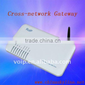 RoIP 302M,with sip server for voice communication between voip,radio and gsm network,Cross network gateway / voip gateway