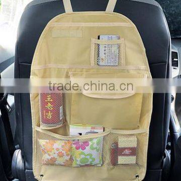 Space Saving Backseat Car Organizer car hanging pocket Multi-functional backseat car organizer with CD