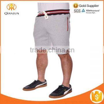 Mens Sport Workout Lose Fit Soft Stretch Fleece Casual Shorts