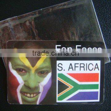 NEW! non-toxic face card for Brazil World Cup