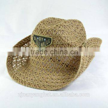 Hot Sale Straw Wholesale Promotional Cowboy Hat