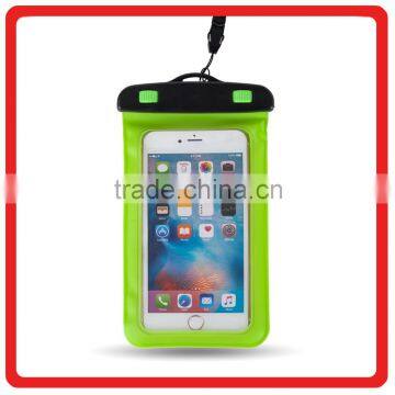 Mobile phone waterproof bag pvc for iphone for samsung plus underwater back pvc waterproof cover Case