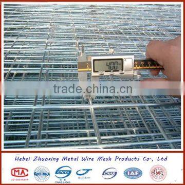 Black/galvanized wire mesh panels/8mm welded wire mesh