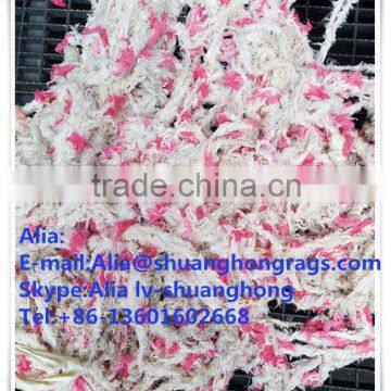 Colored cotton waste manufactor's price and high quality