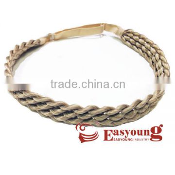 synthetic Hairpiece Plaited Headband Braided Hair Piece Plait