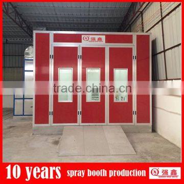 CE Approved Car Repair Maintenance Equipment Side Draft Spray Booth