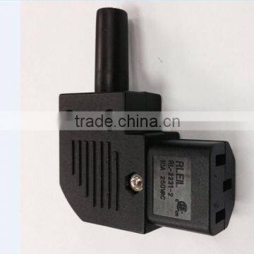 iec c13 female 90 degree plug adapter right angle power plug adapter
