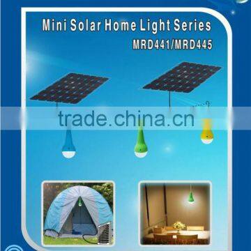 Rechargeable Portable Solar light with remote controller