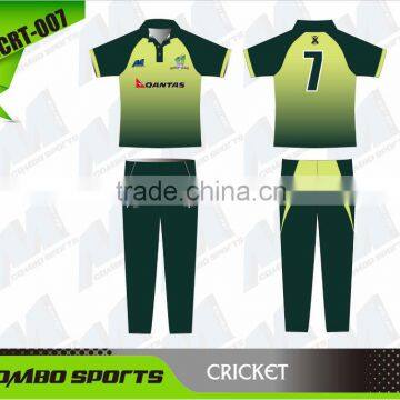 Custom sublimated cricket wear