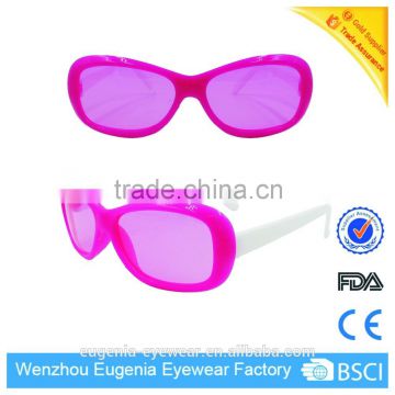 2016 Promotional colored plastic cheap kids sunglasses