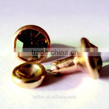 light colorado topaz A stone rivet for lady jeans/hand bag/hat