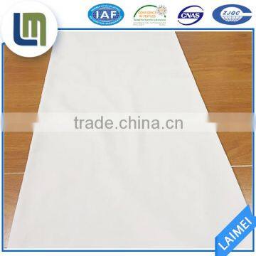 100% Polyester Make-to-order Pour White Polyester Plain Polyester Satin Fabric of Dyed for Bedding