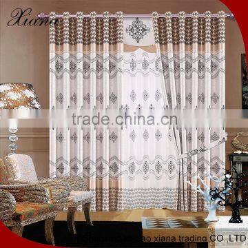 Classic sunscreen curtain fabric, dubai window curtain,brilliant drapes and curtains