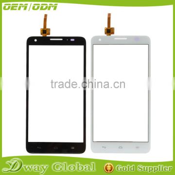 Best Quality For Honor 3X Sensor Replacement Parts For Huawei G750 Outer Touch Screen White/Black