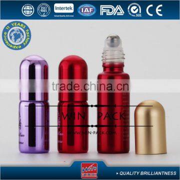 2ml 3ml 5ml Red Roll-on Bottle With Aluminum Cap photo-2