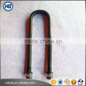 24*92 Good Quality Golden Color Galvanizing Best Selling Axle U-Bolt for Fuso
